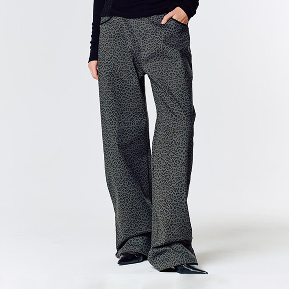 パンツ SETUPEXE LEOPARD LACE PANTS / CHARCOAL MUSINSA | SETUPEXE LEOPARD LACE PANTS / CHARCOAL