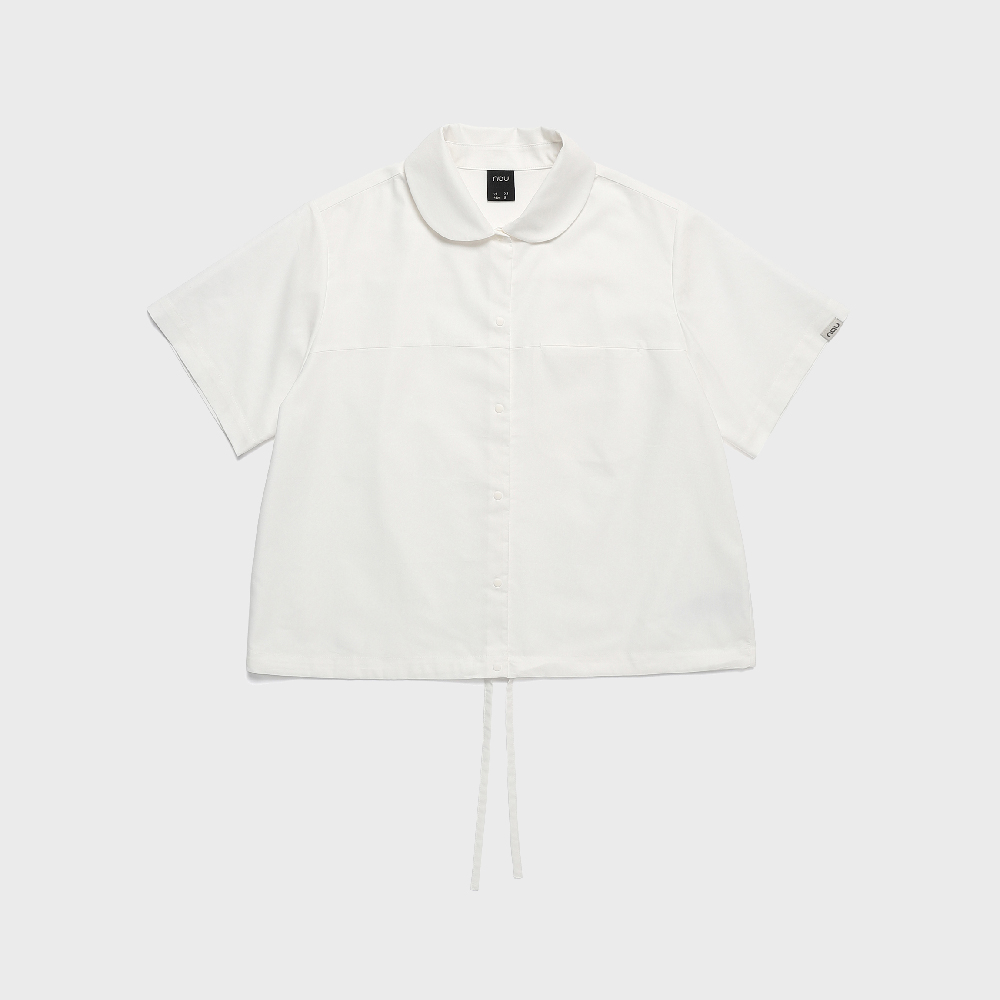 [YOUTHBATH] YB x Oliwa Dot Puff Sleeve Henley Top /追跡付 YB x Oliwa Dot Puff Sleeve Henley Top - youthbath