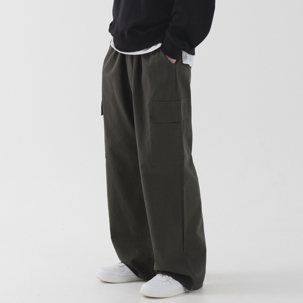 TCM starfish pin stripe pants (black) - 감도 깊은 취향