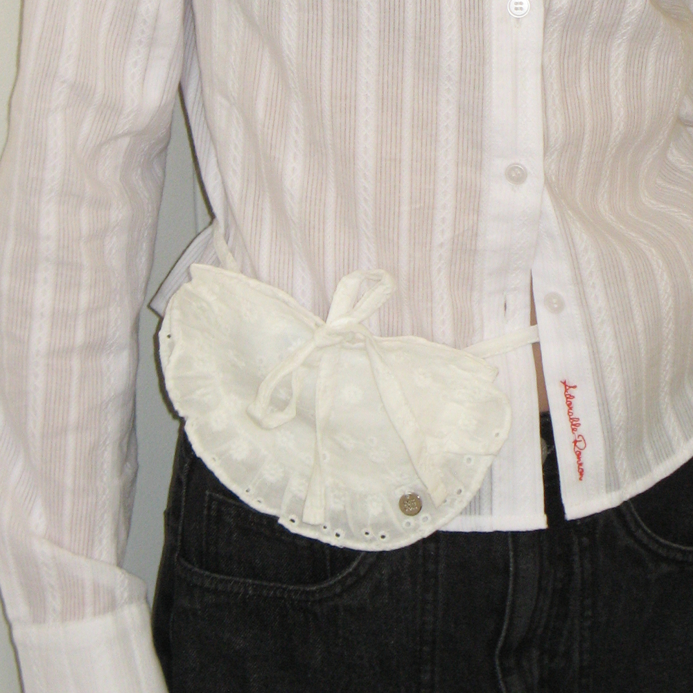 [RONRON]FLOWER LACE LAYERED BELT バッグ★新作・25SS★韓国★ MUSINSA | RONRON FLOWER LACE LAYERED BELT BAG WHITE