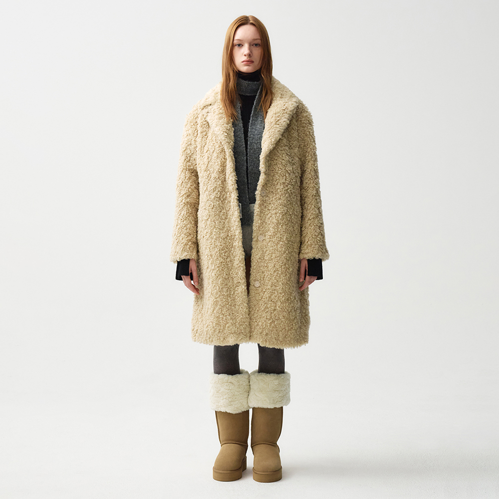 【MARITHE】韓国人気◆NU WEEK SUEDE FUR BOOTS brown MARITHE】韓国人気◇NU WEEK SUEDE FUR BOOTS brown Sophia's