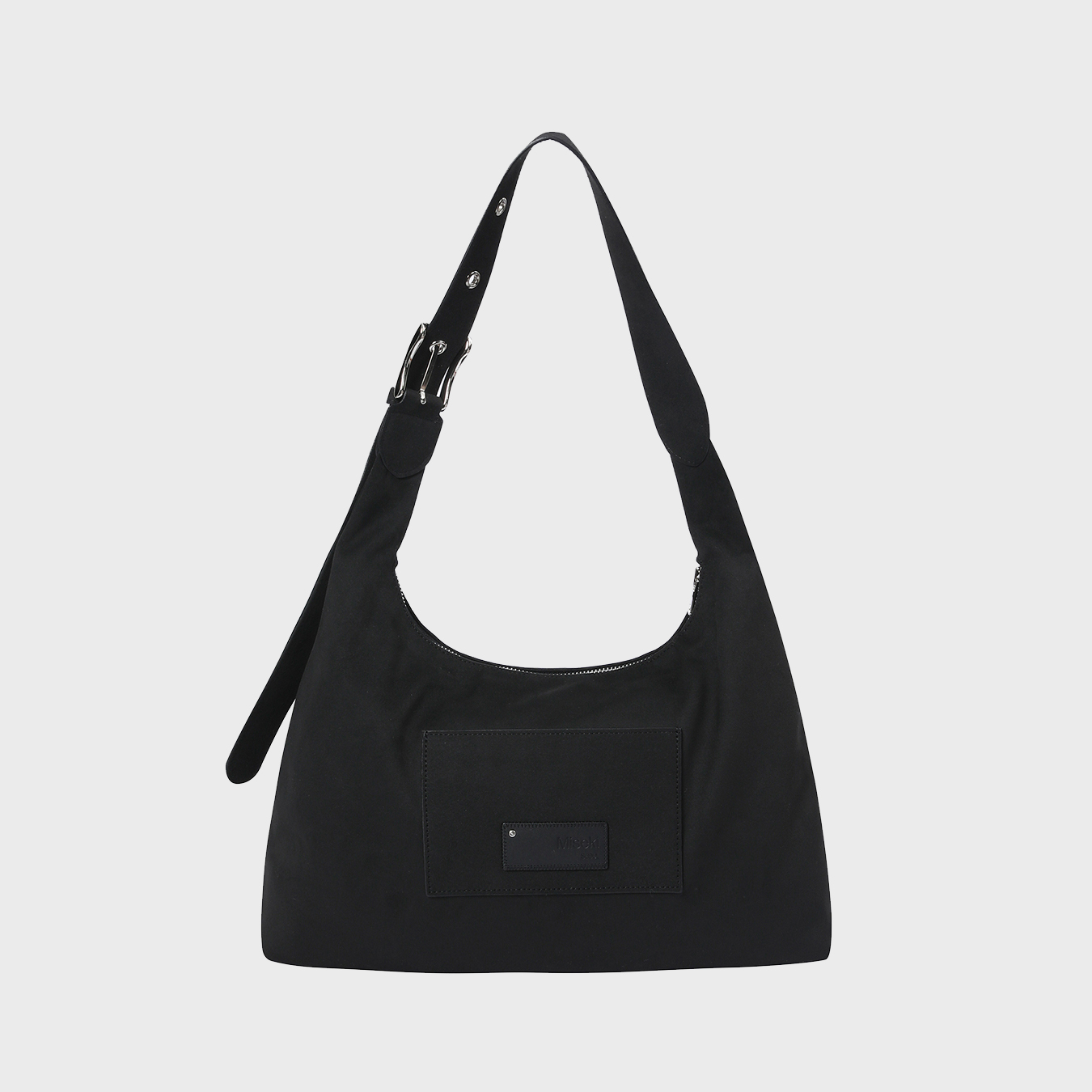MISEKI SEOUL ■ Belted flat shoulder bag MUSINSA | MISEKI SEOUL Belted flat shoulder bag CHARCOAL