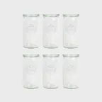 [WECK] 실린더 975(340ml) 6개 세트