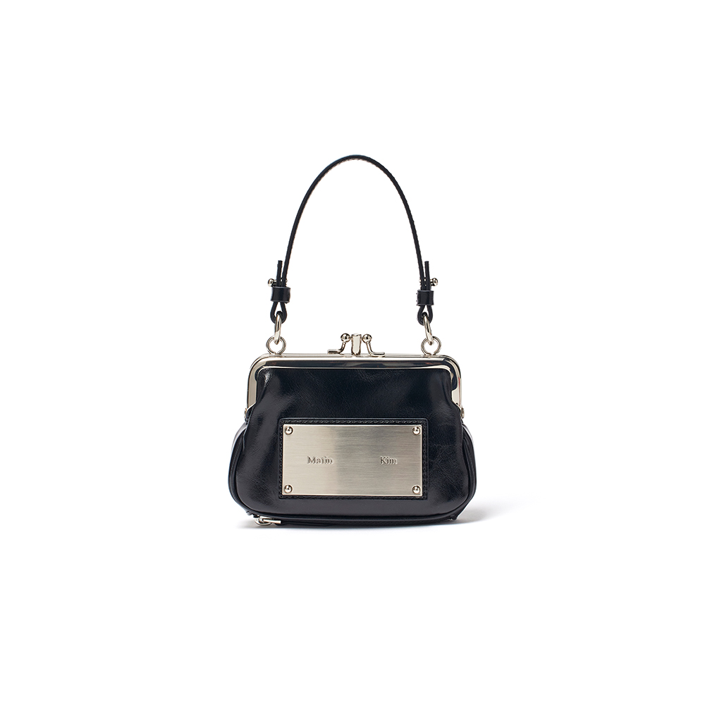 ショルダーバッグ・ポシェット [MATINKIM]frame mini wallet bag in black 210.jpg