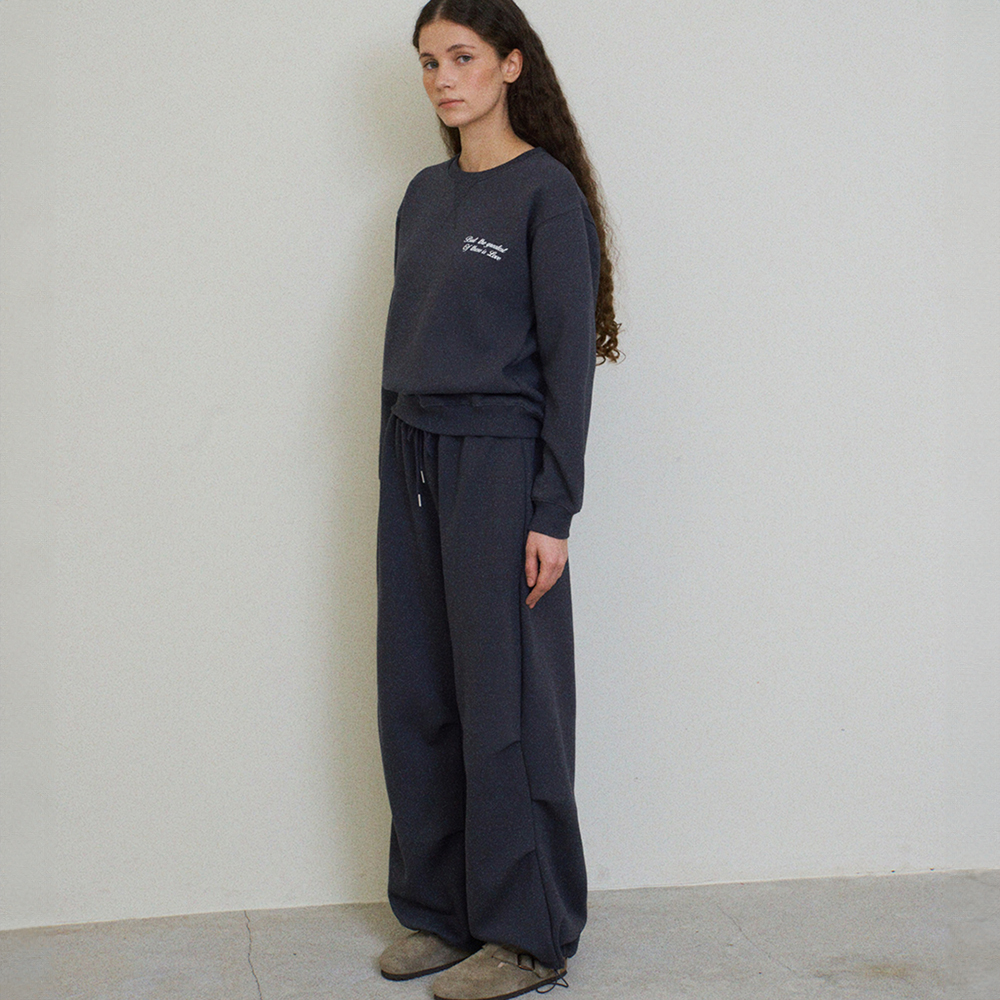 ◆AMES-WORLDWIDE◆ BASIC LOGO SWEATPANTS NAVY AM2DFUPA03A AM BASIC LOGO SWEATPANTS NAVY (AM2DFUPA03A) - 감도 깊은 취향