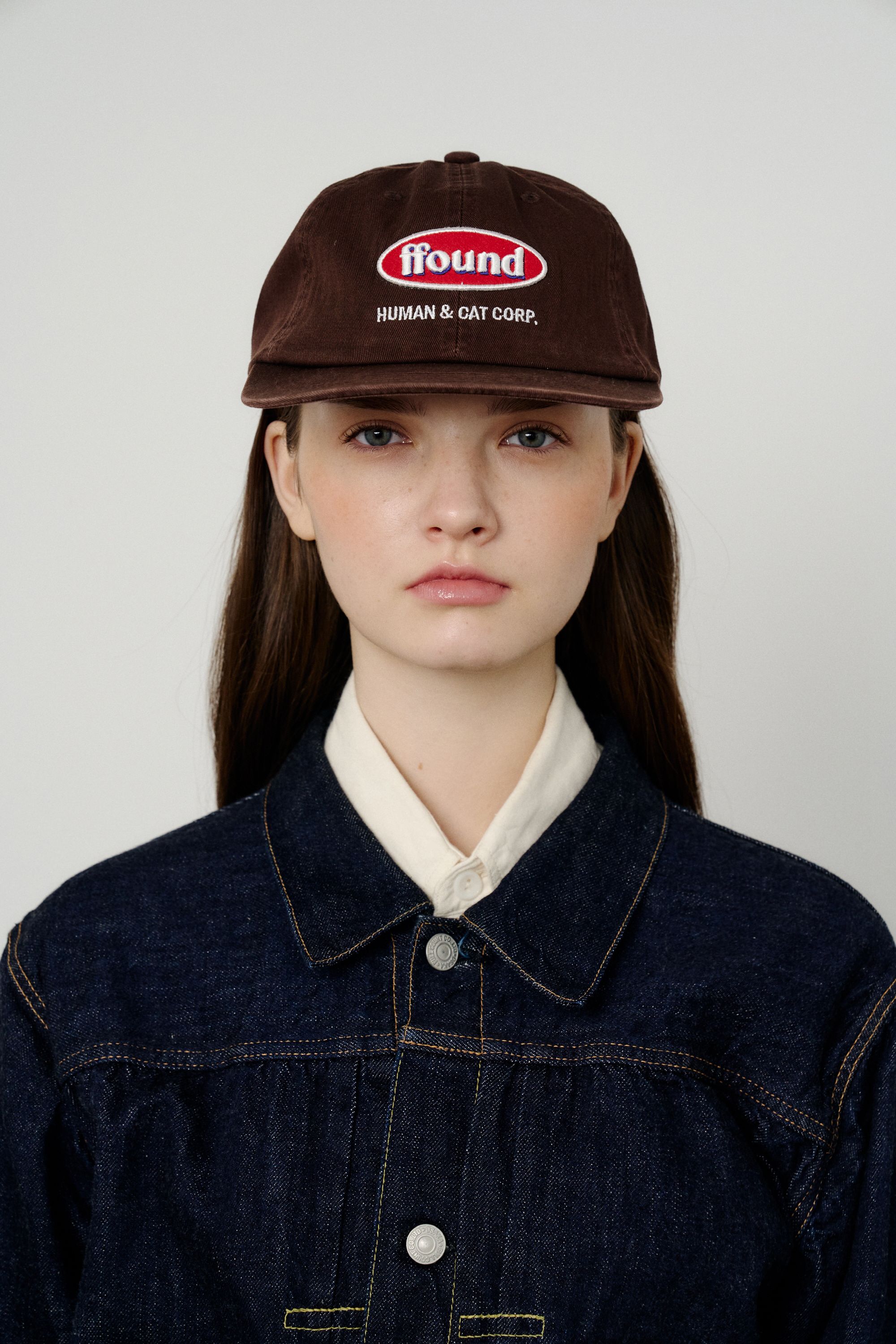 FFOUND RED WHITE WAPPEN FLAT BRIM CAP BROWN 29CM ffound-red-white-wappen-flat-brim-cap-brown-29cm