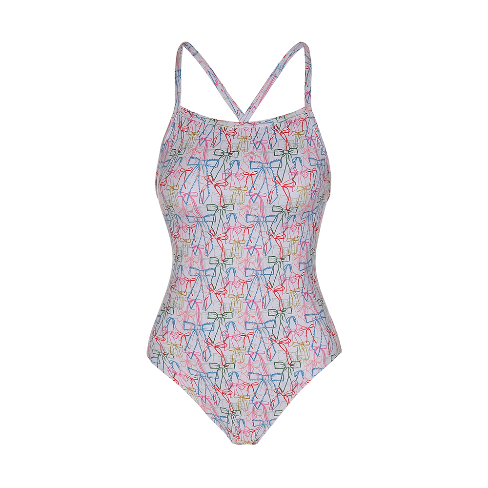 YB X Oliwa Mono Face Graphic Swimsuit - 감도 깊은 취향