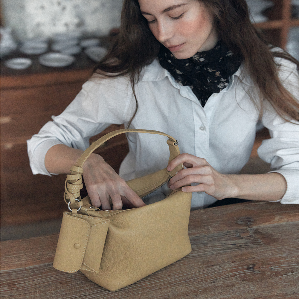 ★DE MERIEL★ Classic Canvas Bag WideIvoryBeige CANVASBAG MUSINSA | DEMERIEL Classic Canvas Bag Wide_Ivory(Beige)