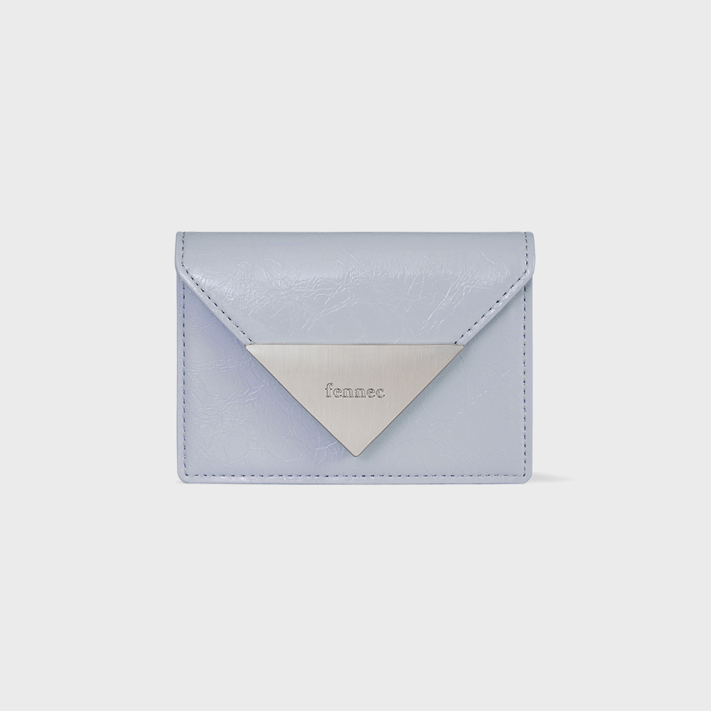 HALFMOON ACCORDION POCKET - DUSTY BLUE - 감도 깊은 취향