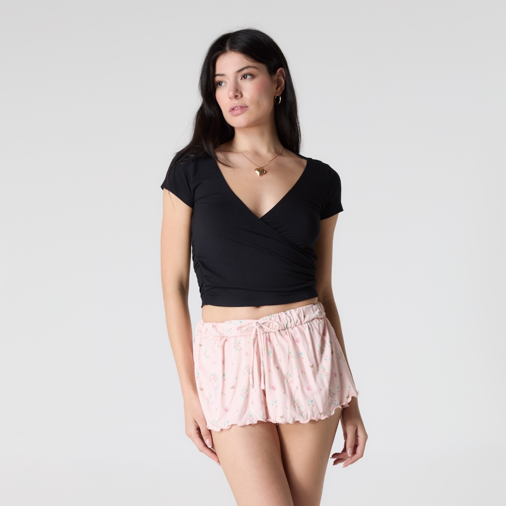 ★GLOWNY★ LUSH SWIRL MODAL TEE WHITE MELANGE GY25LWTS003WM MUSINSA | GLOWNY LUSH SWIRL MODAL TEE (WHITE)