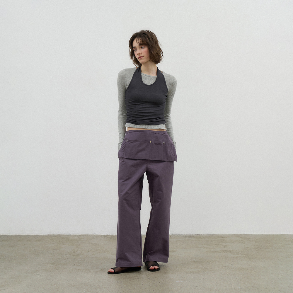 韓国商品/POETO Work pants set Waist Fit Serge 23 Edo-Style Tobi Pants