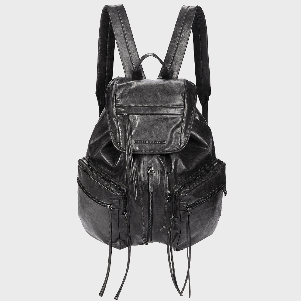 D STITCH PADDING GYM SACK IN BLACK - 감도 깊은 취향 셀렉트샵