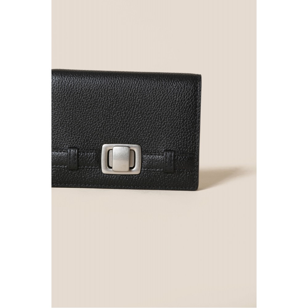 ☆COURONNE☆ Facade Noa MiniHalf Wallet RCWFX25144BKX Facade Noa Mini-Half Wallet_RCWFX25144BKX - 감도 깊은 취향