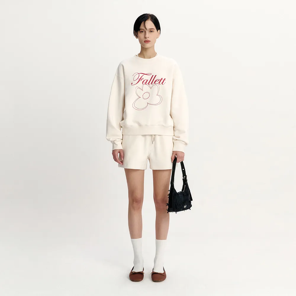 [트루아티스트] 스웻셔츠 n07 아이보리 화이트 T225MA014