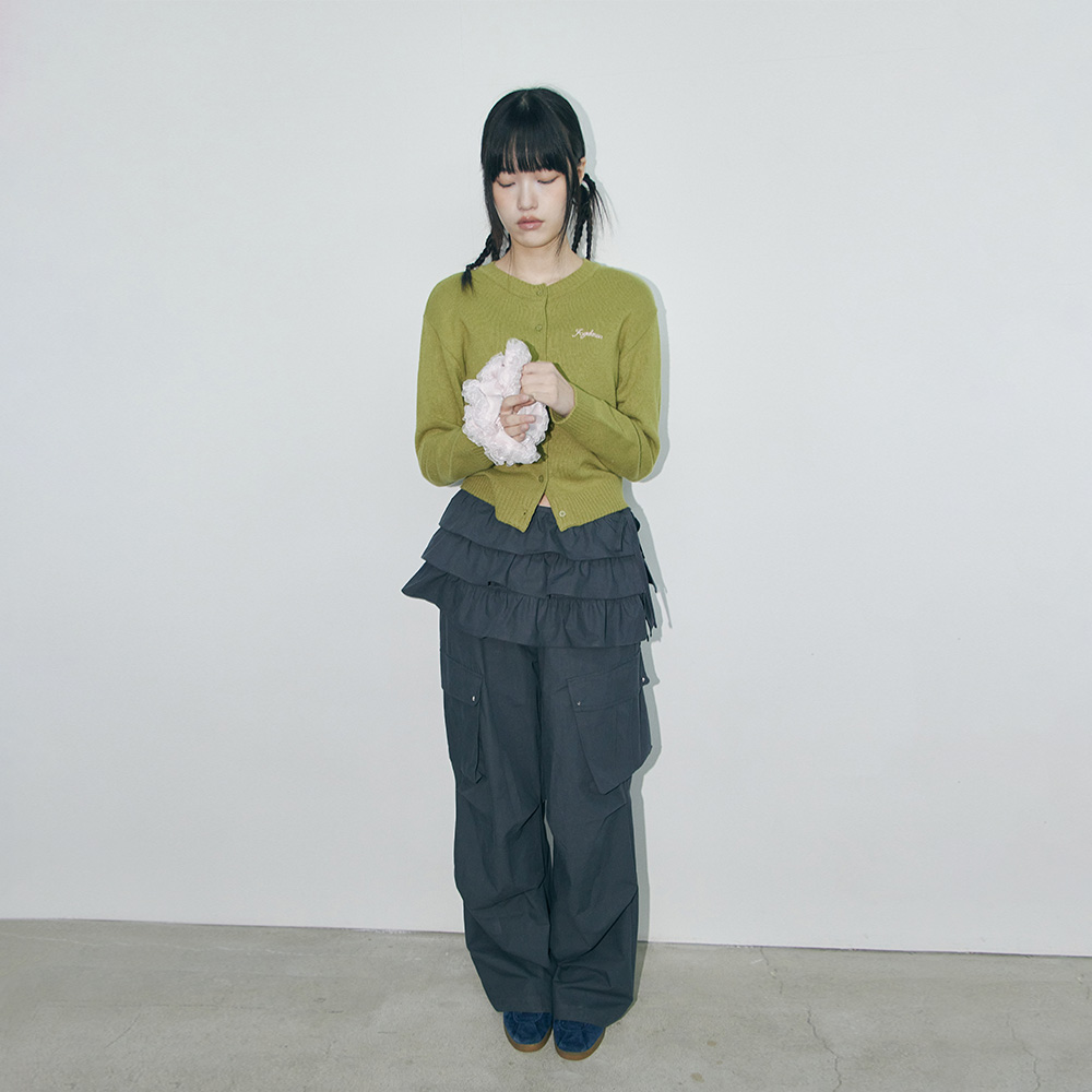 韓国商品/FOGDAWN Frill Layered Skirt Pants 韓国商品/FOGDAWN Frill Layered Skirt Pants Frill Layered