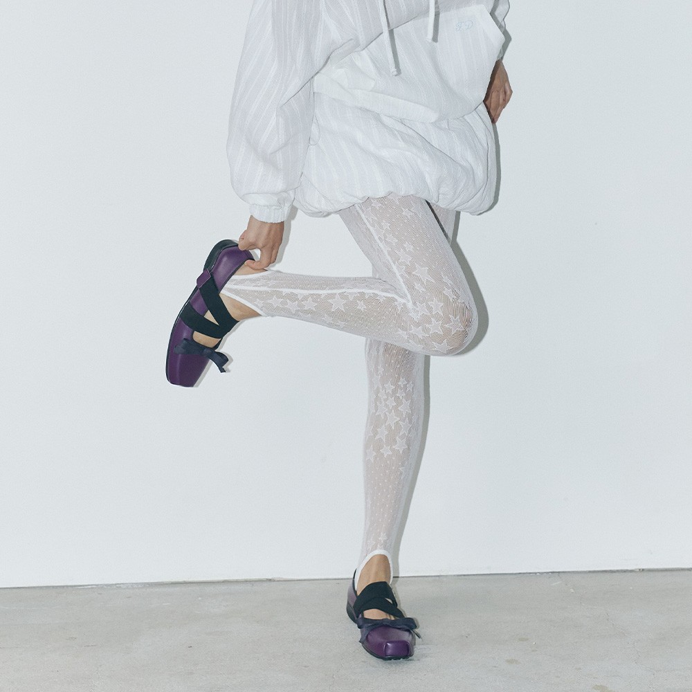★NOFFICIALNOFFICE★RIBBON SHIRRING MIDI LEGGINGS BK★正規品 RIBBON SHIRRING MIDI LEGGINGS BLACK - 감도 깊은 취향 셀렉트