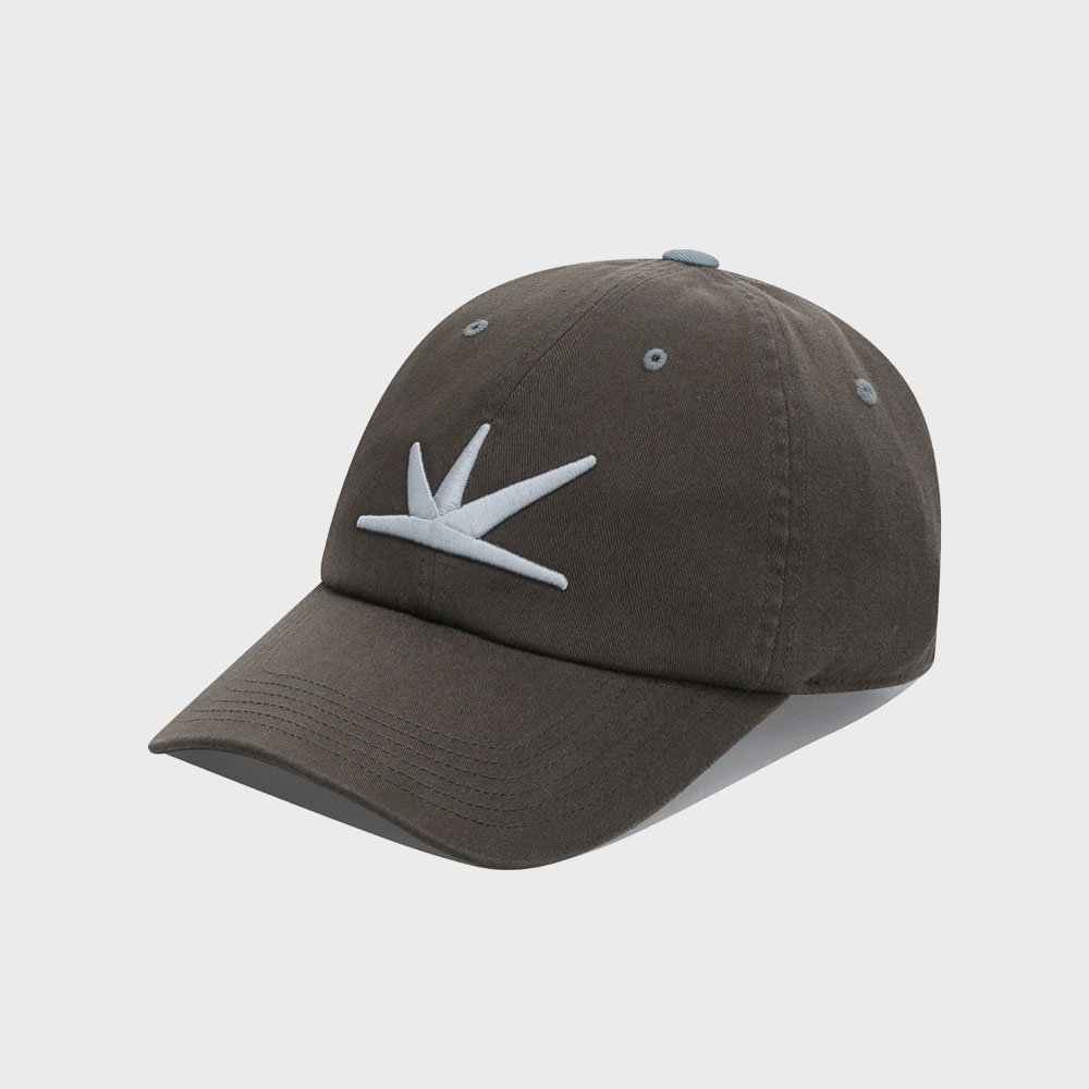 【THE MUSEUM VISITOR】COLLECTION 2023-2024 SPRAYED BALL CAP THE MUSEUM VISITOR COLLECTION 2024-2025 SPRAYED BALLCAP (GR