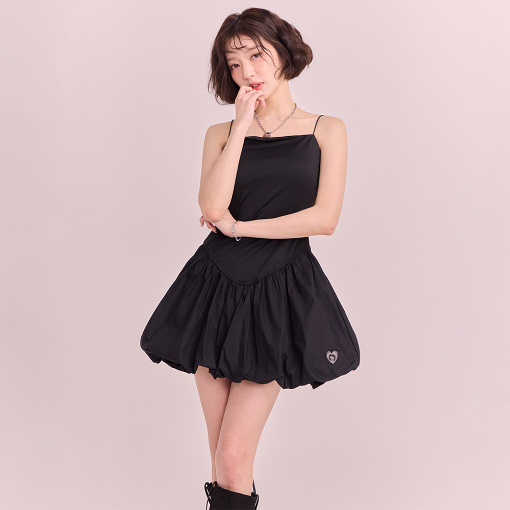 L15 BALLOON ONE-PIECE(BLACK) - 감도 깊은 취향 셀렉트샵 29CM