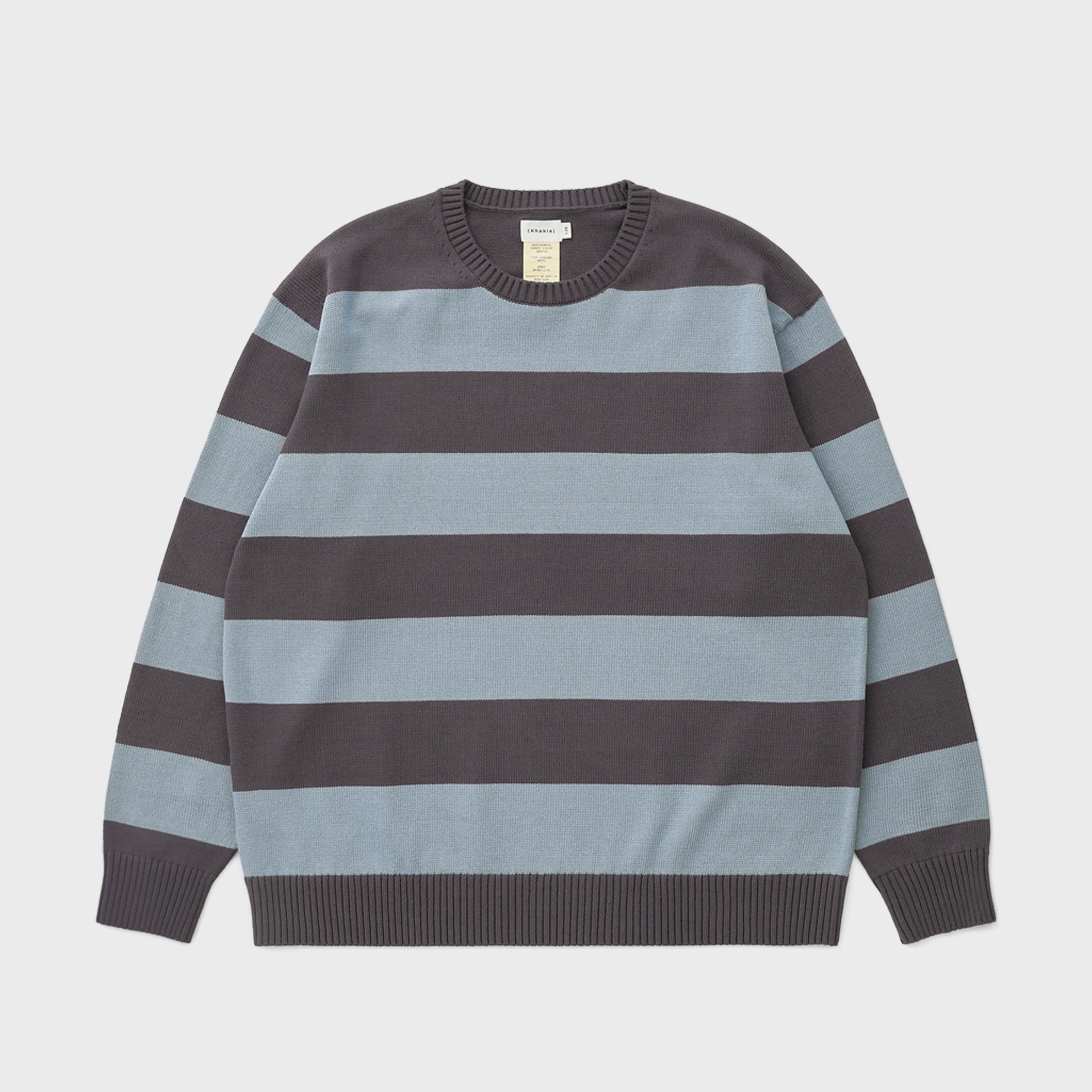 Tenga x Y.E.S Stripe Knit Pullover Black - 감도 깊은 취향