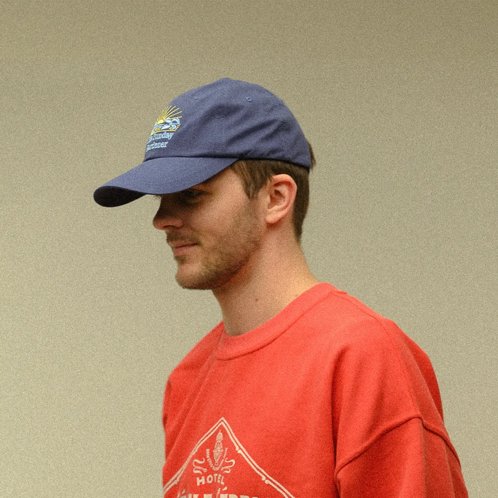 HELLO■HS VTG Arch Logo Relaxed Fit Cap_Red ■送料込 HS VTG Arch Logo Relaxed Fit Cap_Red - Hello Sunrise