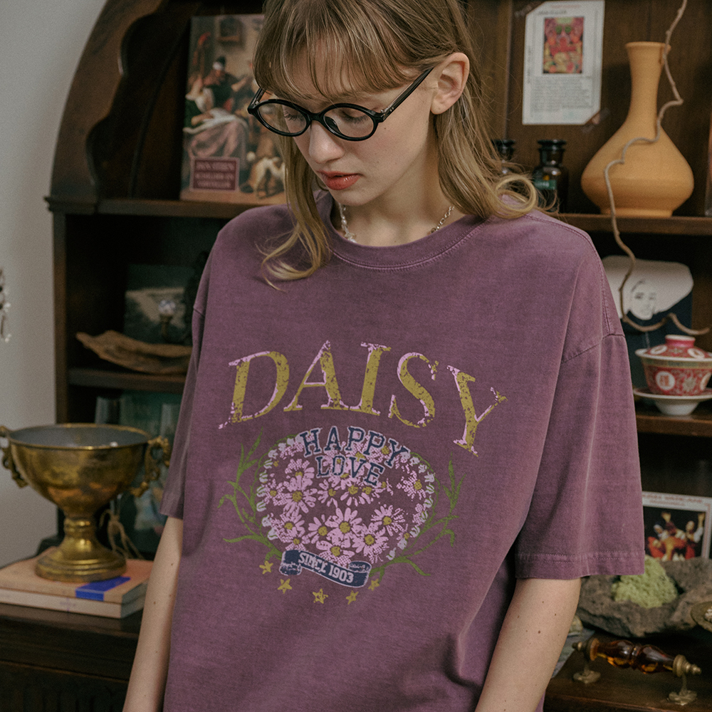 韓国【HOTEL PARIS CHILL】Tired Girl T-Shirrt (6color) Tired Girl T-Shirt (6color) - 감도 깊은 취향 셀렉트샵 29CM