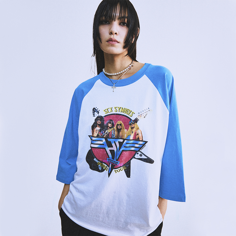 Tシャツ・カットソー HIGH TIDE FRANKIE HTF SURGE RAGLAN TSHIRT BLUE HTF SURGE RAGLAN TSHIRT BLUE - 감도 깊은 취향 셀렉트샵 29CM