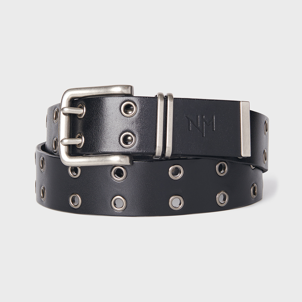 O-Ring Square Buckle Belt (Black) - 감도 깊은 취향 셀렉트샵 29CM