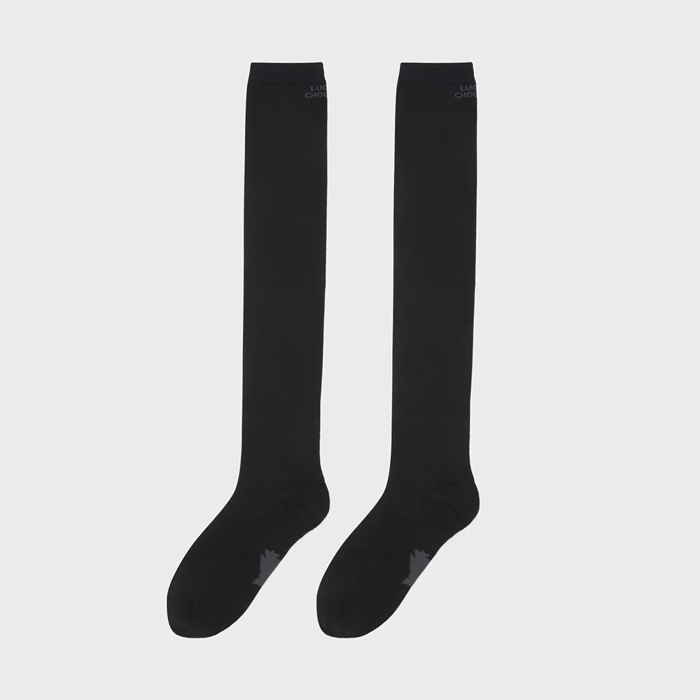 Starting Point Socks Lettering Point Over Knee Socks (black)_LXLAM25140BKX - 감도 깊은 취향 셀렉트샵 29CM