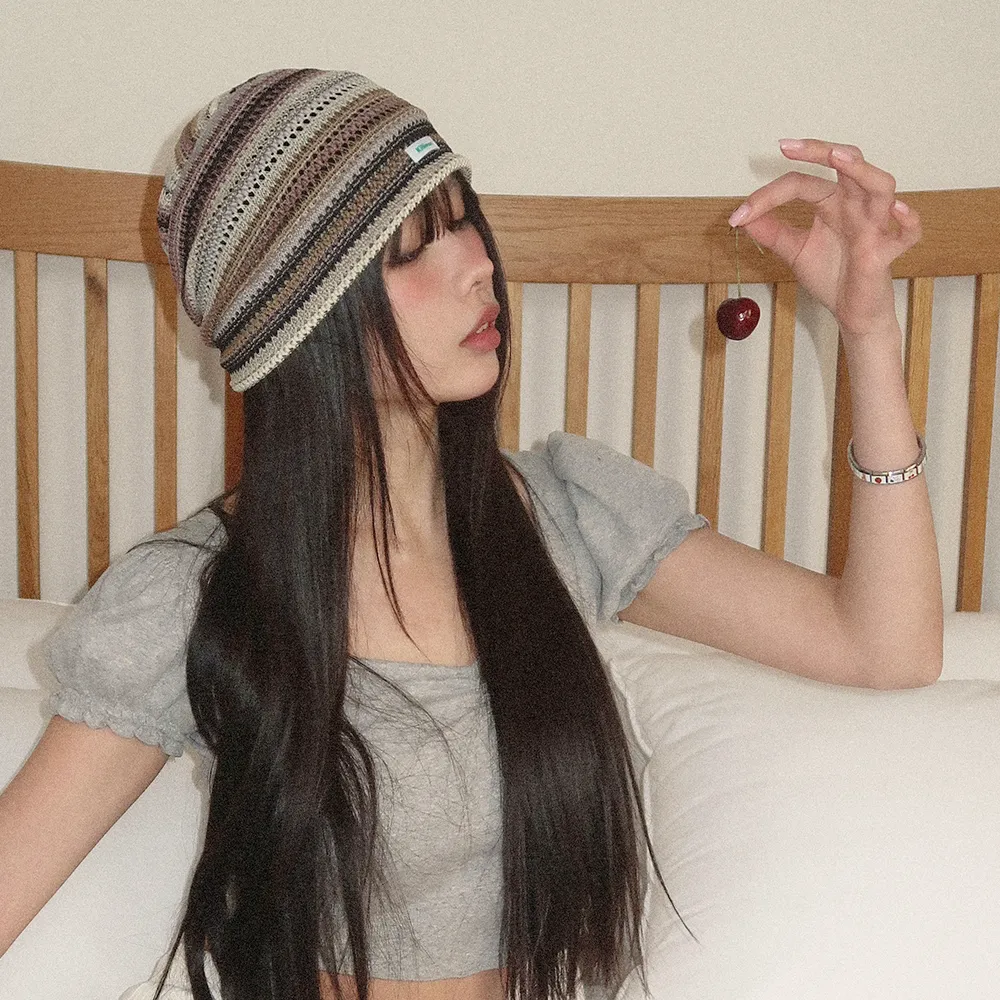 [GOCORI] 韓国☆WATER BECAME WINE BEANIE The NO WASTE Toque – GOGO Sweaters