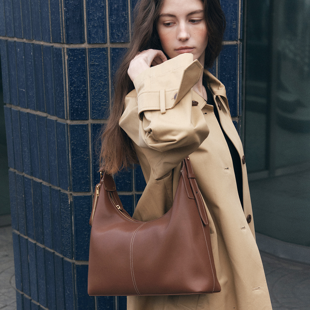 Demeriel] Cayley Boston Bag Plus Chestnut - 감도 깊은 취향