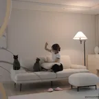 밴쿠버 클린터치 3인 패브릭 소파