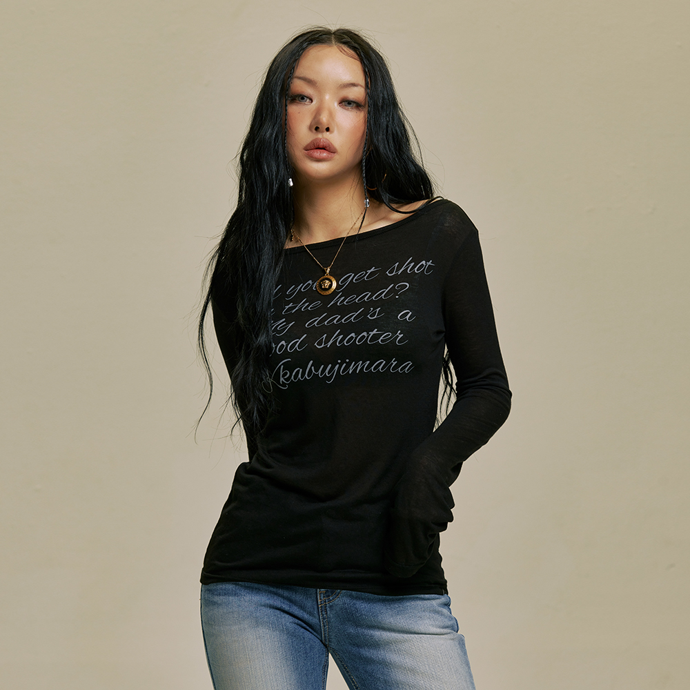 LARTIGENT ♥ L13 INVITATION LONG SLEEVE /追跡付 L13 INVITATION LONG SLEEVE（Tシャツ/カットソー）｜LARTIGENT