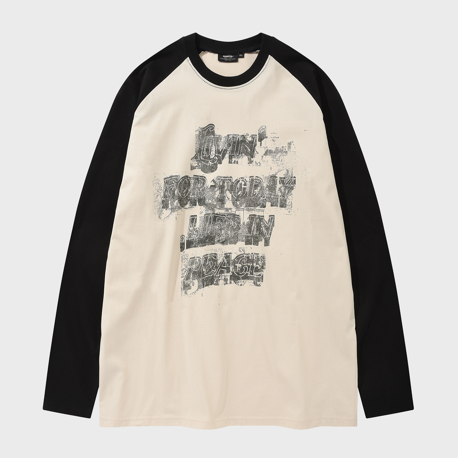 ★LMC★ WM GRADATION LETTERING RAGLAN LONG SLV TEE brown 0LM WM GRADATION LETTERING RAGLAN LONG SLV TEE brown - LMC | 엘엠씨