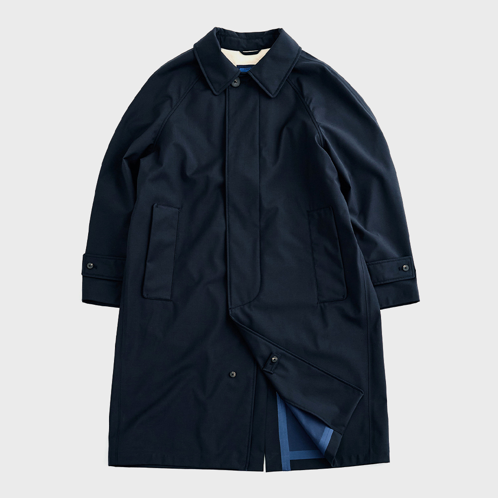 CORDUROY COLLAR MAC COAT (BLACK) - 감도 깊은 취향 셀렉트샵 29CM