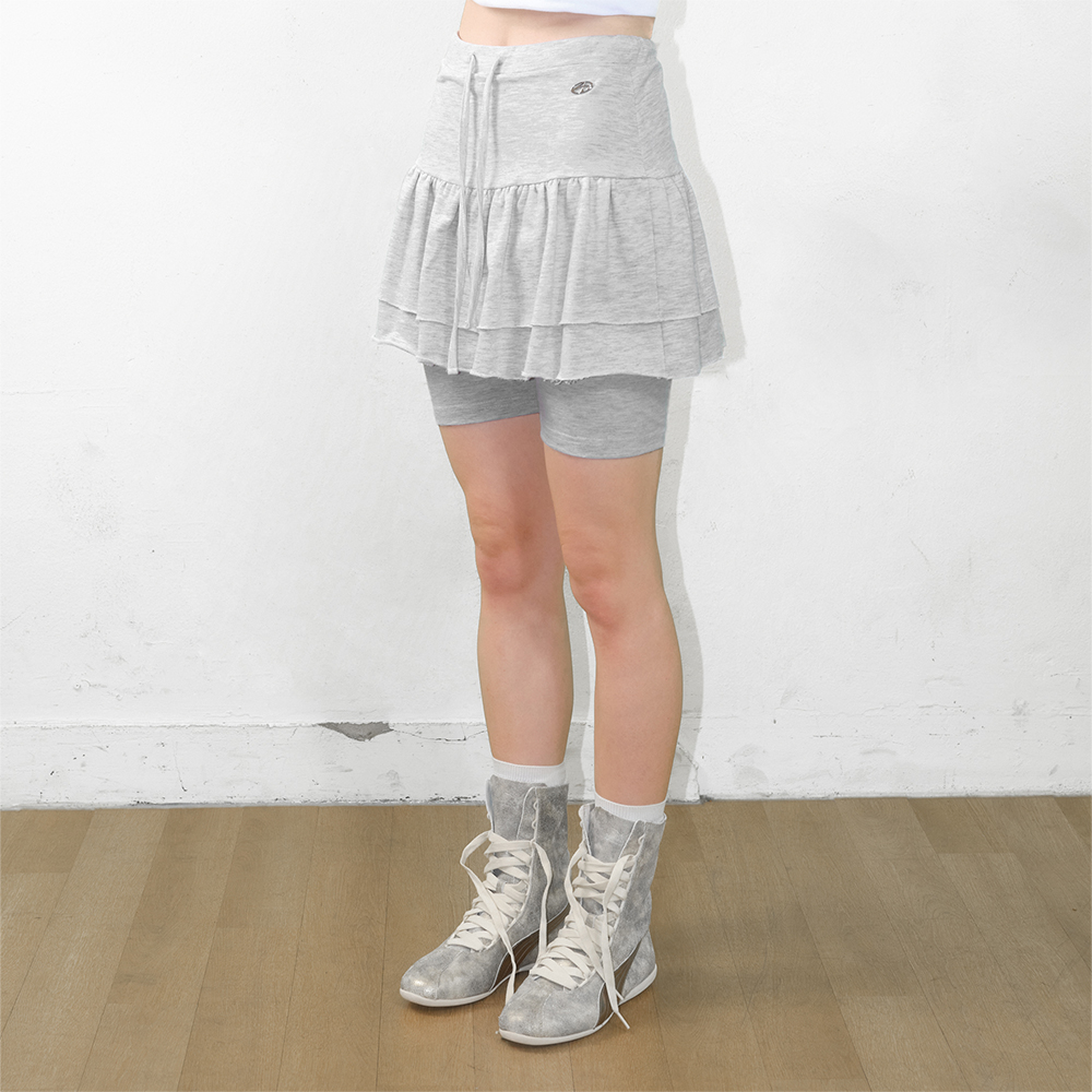 FLUFFY CANCAN PANTS SKIRT - BABY BEAR - 감도 깊은 취향