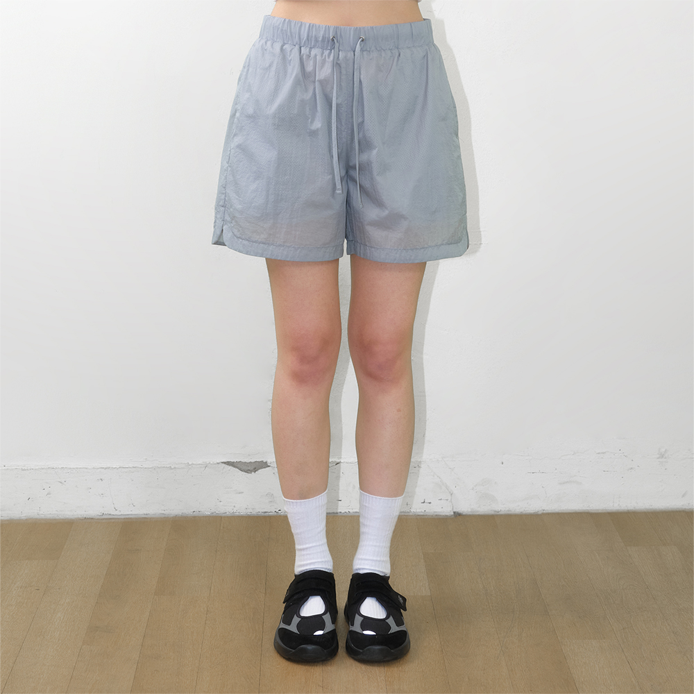 ★AMES-WORLDWIDE★SHEER NYLON SHORTS CHARCOAL★正規品/送料込 SHEER NYLON SHORTS BLUE - 감도 깊은 취향 셀렉트샵 29CM