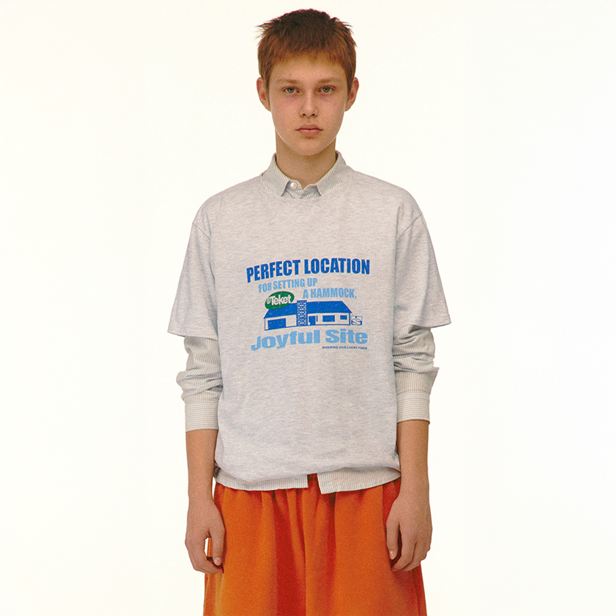 Dolphin Friends Tee Khaki - 감도 깊은 취향 셀렉트샵 29CM