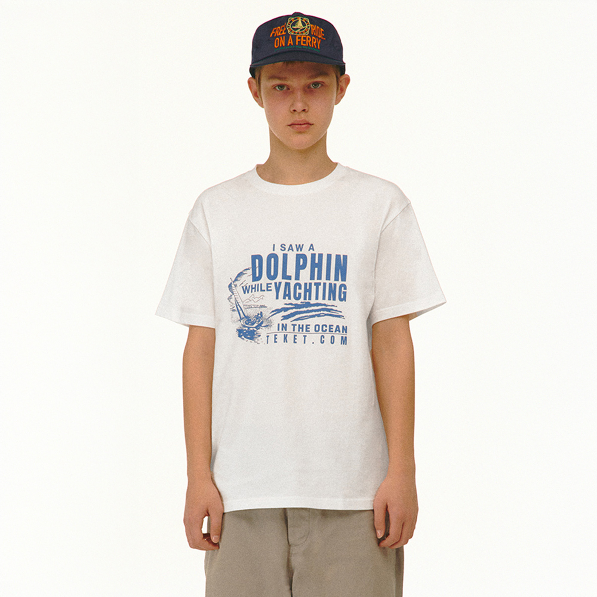 Dolphin Friends Tee White - 감도 깊은 취향 셀렉트샵 29CM
