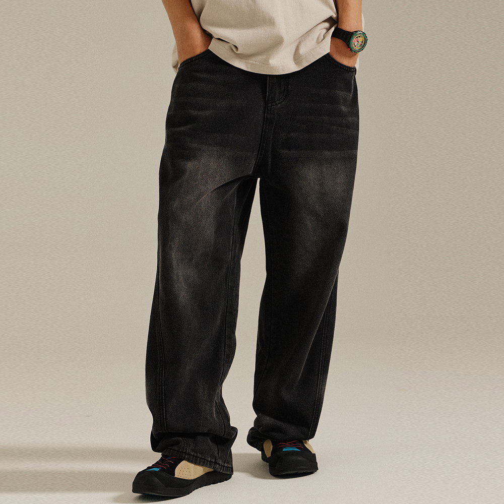 ★ POSZER★ Curved denim pants black 251CVDPT003 s-l1200.jpg