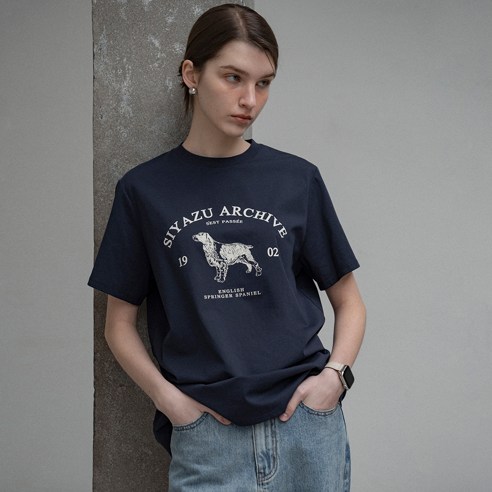 SIPT7050 signature summer trousers_Dark navy - 감도 깊은