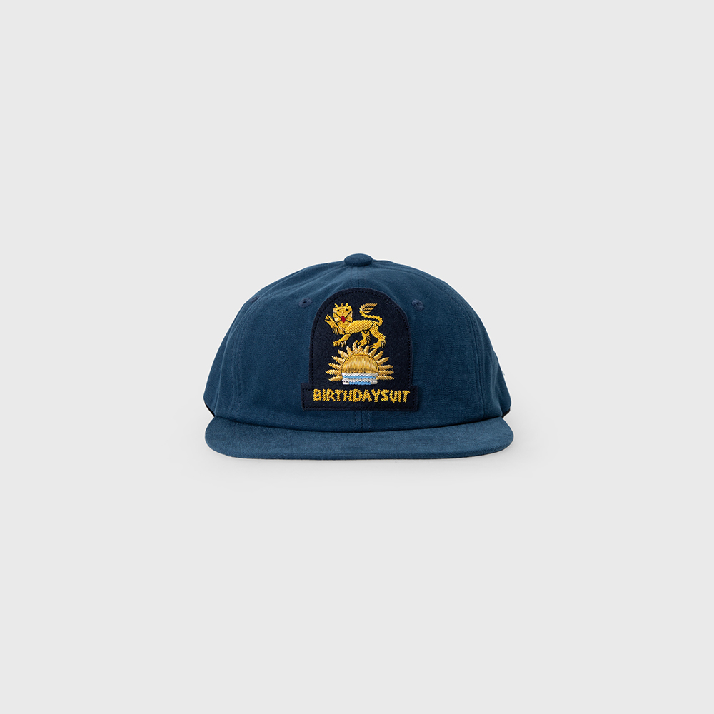 HS VTG Arch Logo Relaxed Fit Cap_Navy - 감도 깊은 취향