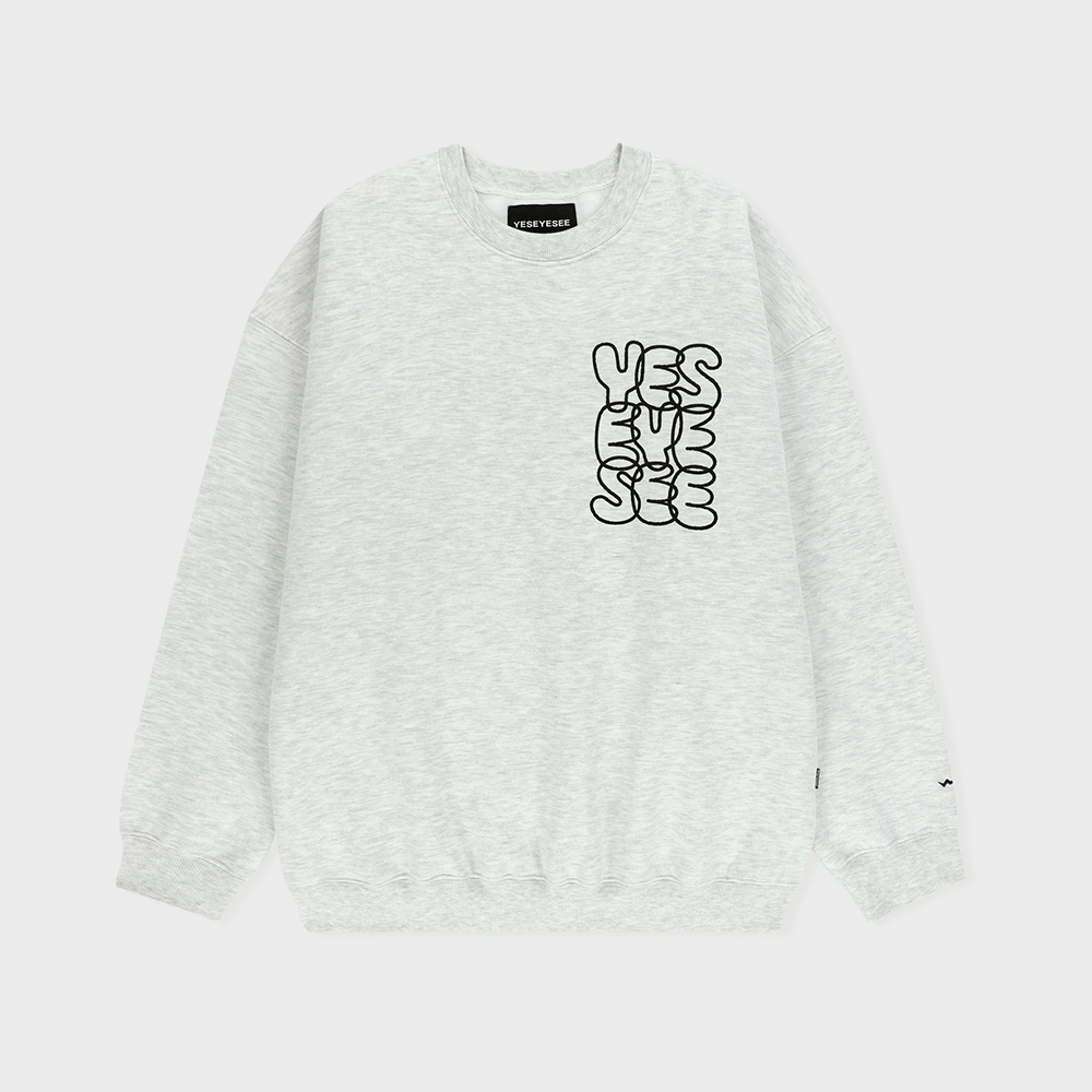 ☆YESEYESEE☆ YES Yacht Sweatshirt Sage Green yeseyesee Y.E.S Yacht Sweatshirt - Sage Green