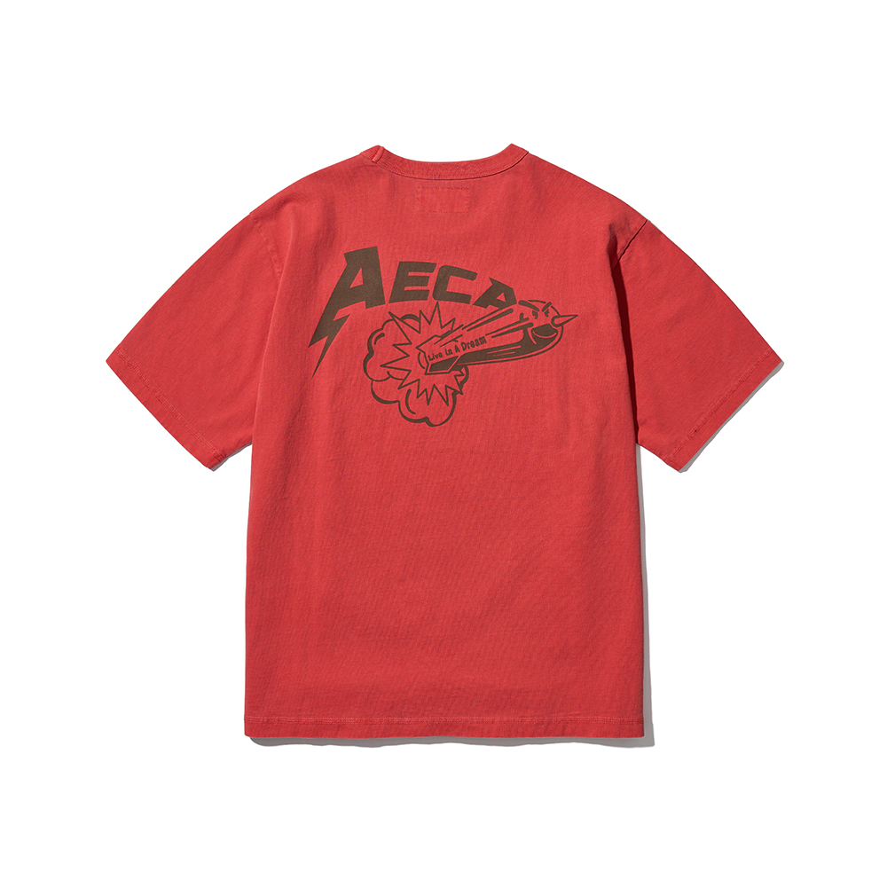 AECA RASPBERRY HALF SLEEVE-LIGHT GREY - 감도 깊은 취향
