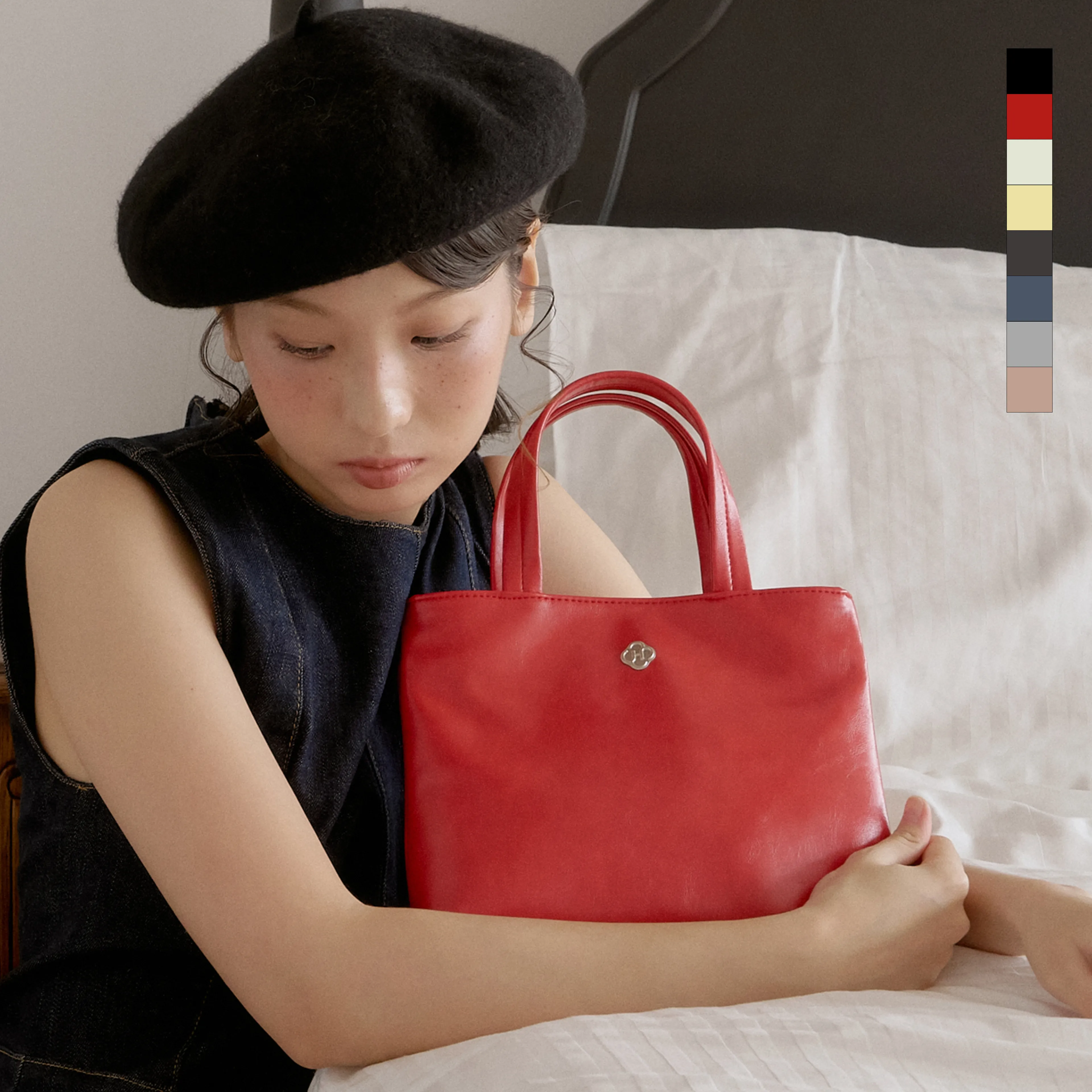 ANC LOGO TINY TOTE BAG_SKY BLUE - 감도 깊은 취향 셀렉트샵 29CM
