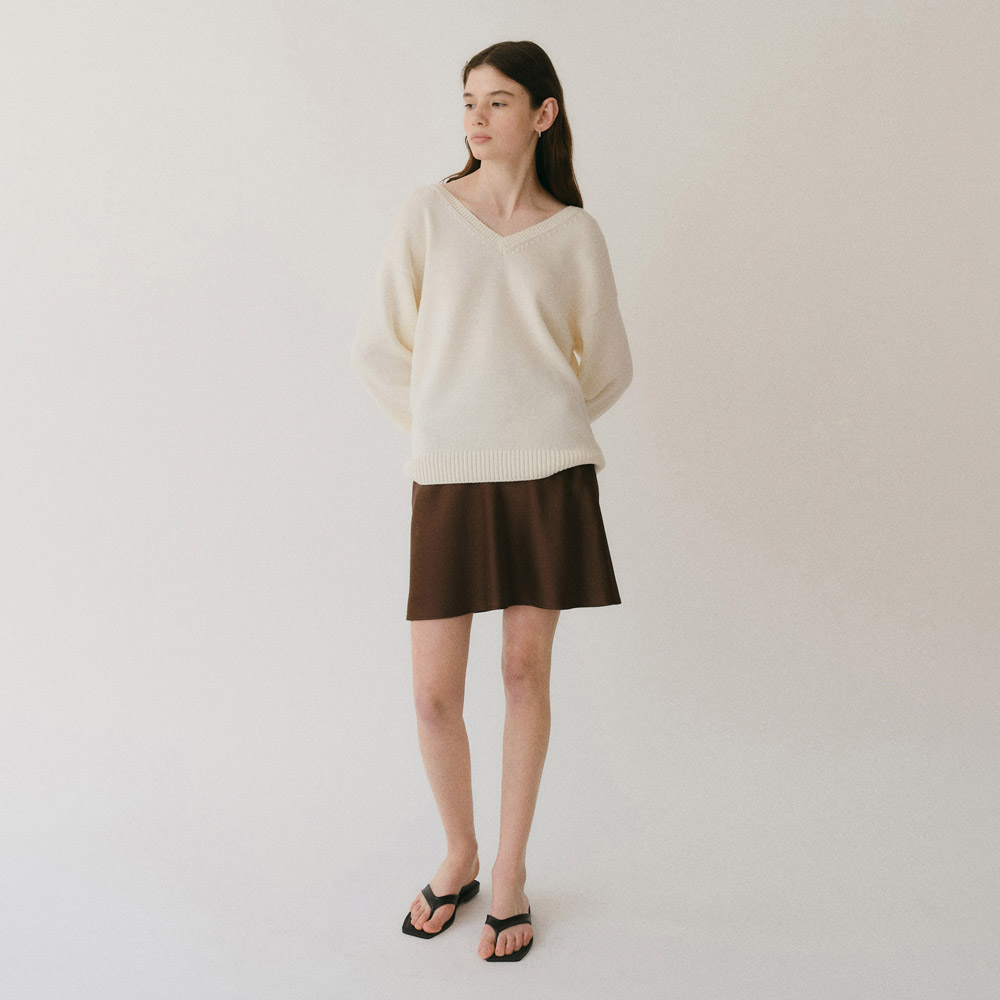 ミニスカート [SCULPTOR][Sculptor X Fantasia] Tail Skirt Hazy Sage Sculptor X Fantasia] Tail Skirt Hazy Sage - 감도 깊은 취향
