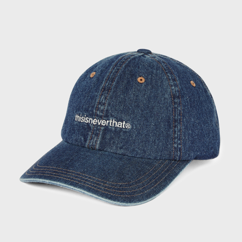 キャップ [MATINKIM]washed oxford two tone ball cap in navy WASHED OXFORD TWO TONE BALL CAP IN NAVY – Matin Kim