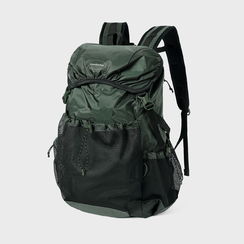 Y.E.S Rushed Carapace Knapsack Black - 감도 깊은 취향 셀렉트