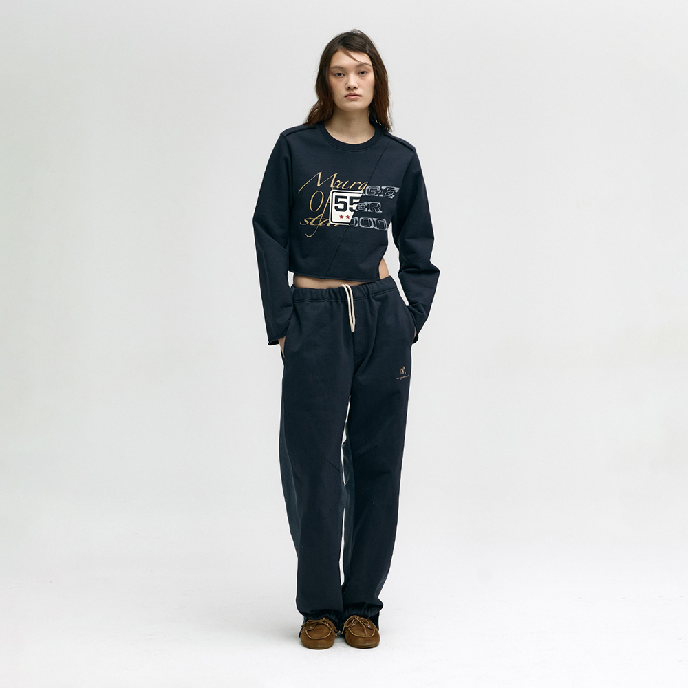 [Margesherwood] / ☆ RE WORK SWEATPANTS / navy PLEASURES x N.E.R.D. - Sweatpants Navy – MTVTN.com