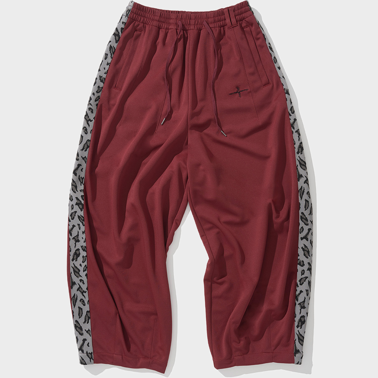 Dagger Tribal Logo Incision Sweat Pants - Grey - 감도 깊은