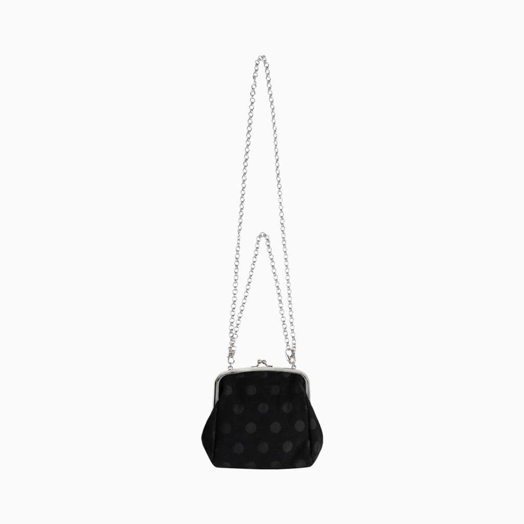 【OHESHIO】25ss DOT CHAIN CROSS BAG Michael Kors Chain Crossbody Bag - Black PVC – Dazigno